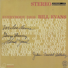 Bill Evans Trio Everybody Digs Bill Evans (Mono Mix) LP RSD2024