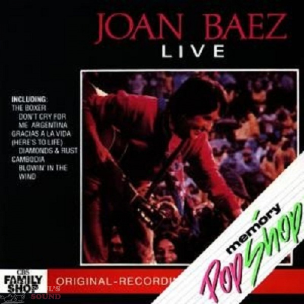 JOAN BAEZ - LIVE CD