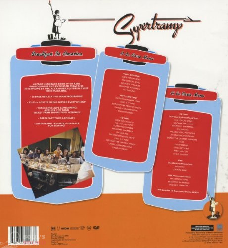 Supertramp Breakfast In America (box) (2 CD + DVD + LP)
