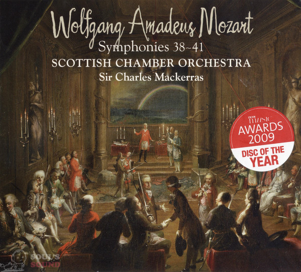 Wolfgang Amadeus Mozart, Scottish Chamber Orchestra, Sir Charles Mackerras ‎– Symphonies 38-41 2 SACD