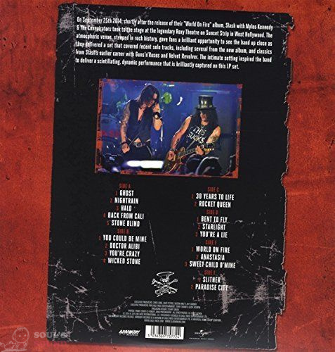 Slash, Myles Kennedy And The Conspirators Live At The Roxy 2014 3 LP