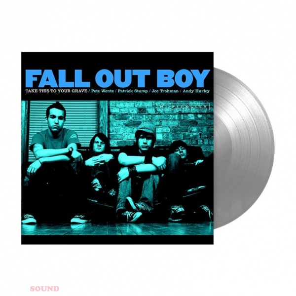 Fall Out Boy Take This To Your Grave LP Limited Silver
