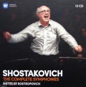 Shostakovich Rostropovich ‎Complete Symphonies 12 CD