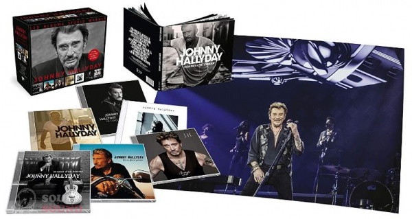 Johnny Hallyday Les Albums Studio Warner 7 CD Limited Box Set