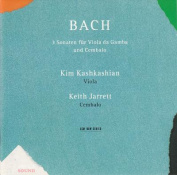 Bach - Kim Kashkashian, Keith Jarrett ‎– 3 Sonaten Für Viola Da Gamba Und Cembalo CD