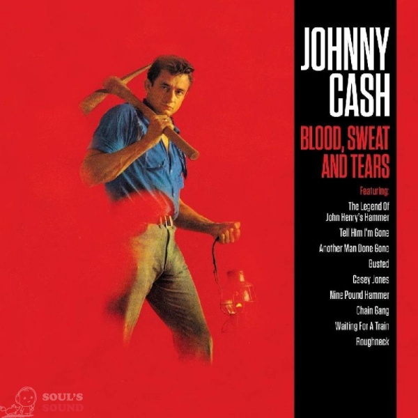 JOHNNY CASH BLOOD, SWEAT AND TEARS LP