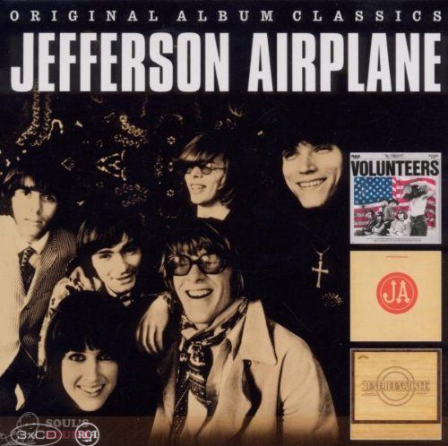 JEFFERSON AIRPLANE - ORIGINAL ALBUM CLASSICS (VOLUNTEERS / BARK / LONG JOHN SILVER) 3CD