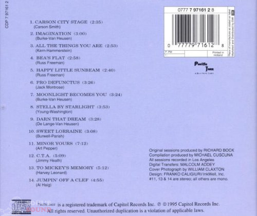 Chet Baker The Best Of Chet Baker Plays CD