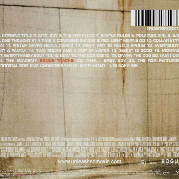 Massive Attack Unleashed OST CD