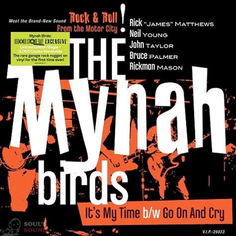 The Mynah birds It's My Time / Go On And Cry LP
