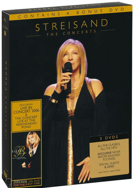 Barbra Streisand The Concerts 3 DVD