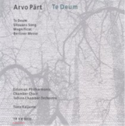 ARVO PART - TE DEUM CD