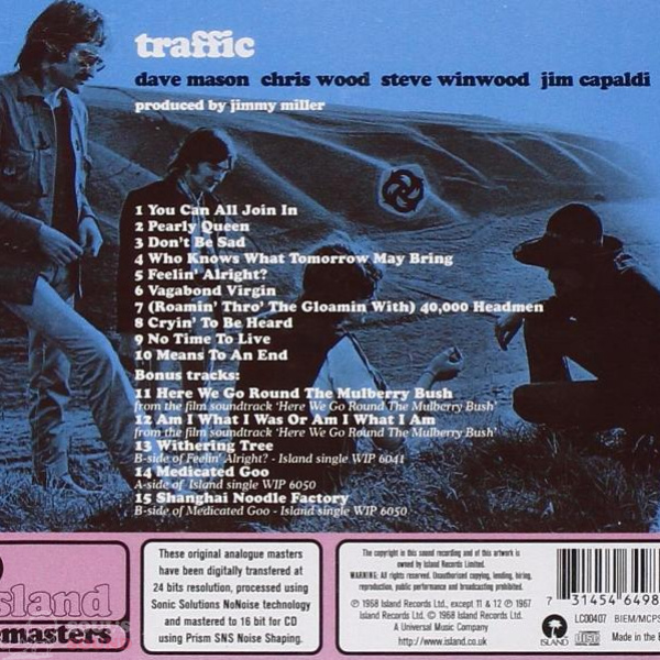 Traffic Traffic CD