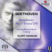 Kurt Masur, Ludwig van Beethoven - Symphonies 3 & 8 SACD