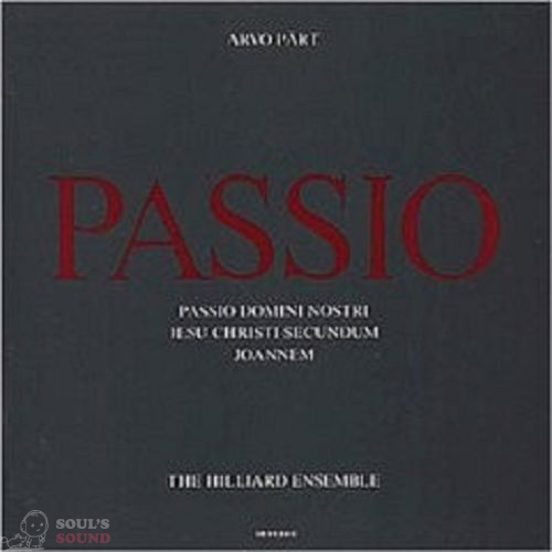 ARVO PART - PASSIO CD