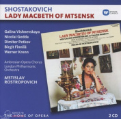 MSTISLAV ROSTROPOVICH - LADY MACBETH OF MTSENSK 2CD