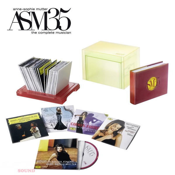 Anne-Sophie Mutter 35 Years On Stage (Box) 40 CD