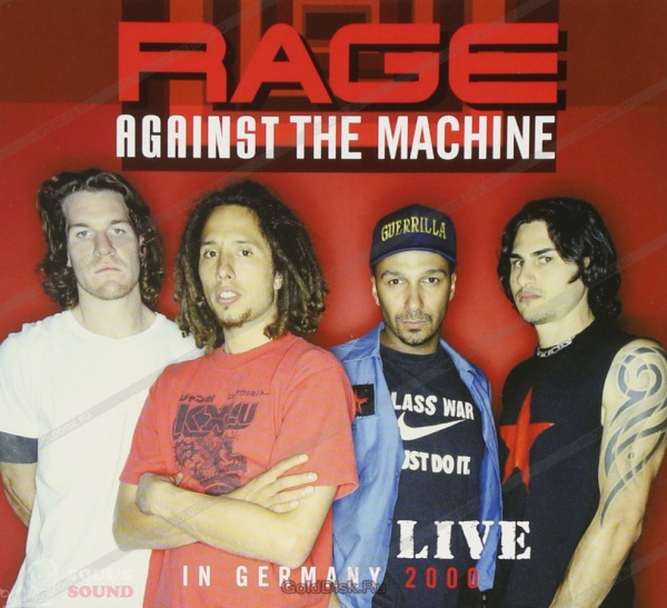 RAGE AGAINST THE MACHINE - LIVE IN GERMANY 2000 CD