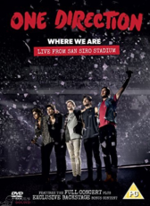 ONE DIRECTION - WHERE WE ARE - LIVE FROM SAN SIRO STADIUM DVD