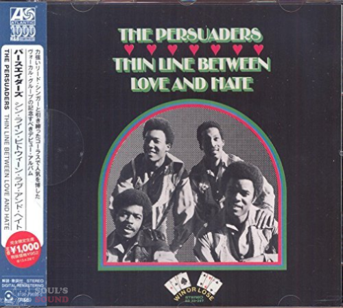 THE PERSUADERS - THIN LINE BETWEEN LOVE AND HATE CD