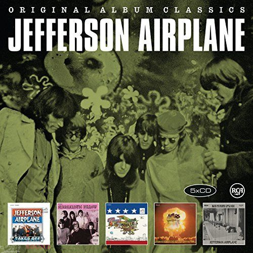JEFFERSON AIRPLANE - ORIGINAL ALBUM CLASSICS (TAKES OFF / SURREALISTIC PILLOW / AFTER BATHING AT BAXTERS / CROWN OF CREATION / BLESS ITS POINTED LITTLE HEAD) 5CD