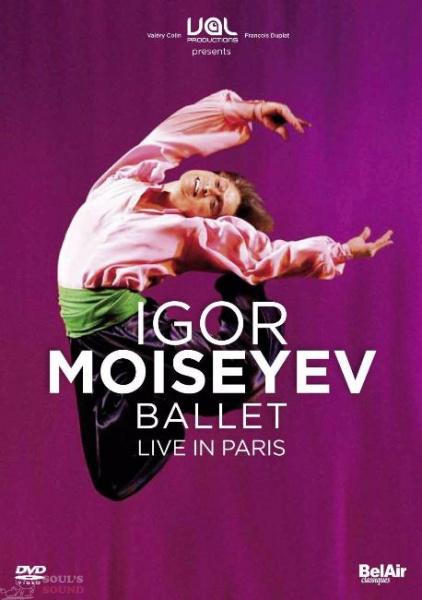 IGOR MOISSEIEV BALLET LIVE IN PARIS DVD