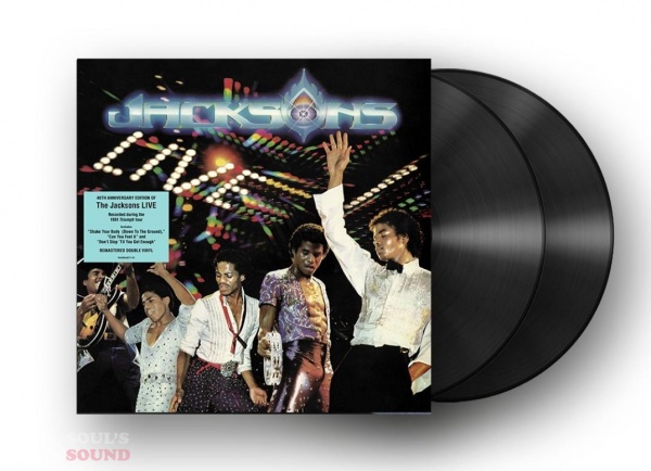 The Jacksons Live 2 LP Michael Jackson