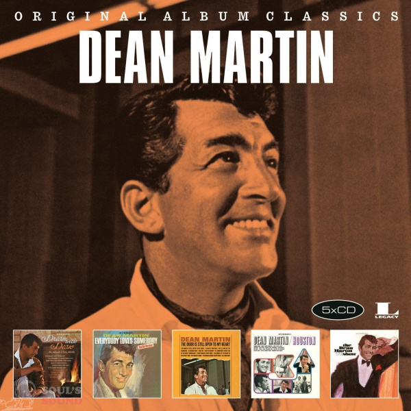 DEAN MARTIN - ORIGINAL ALBUM CLASSICS (DREAM WITH DEAN / EVERYBODY LOVES SOMEBODY / THE DOOR IS STILL OPEN TO MY HEART / HOUSTON / THE DEAN MARTIN TV SHOW) 5CD
