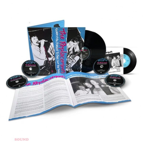 The Replacements Sorry Ma, Forgot To Take Out The Trash LP + 4 CD Limited Box Set