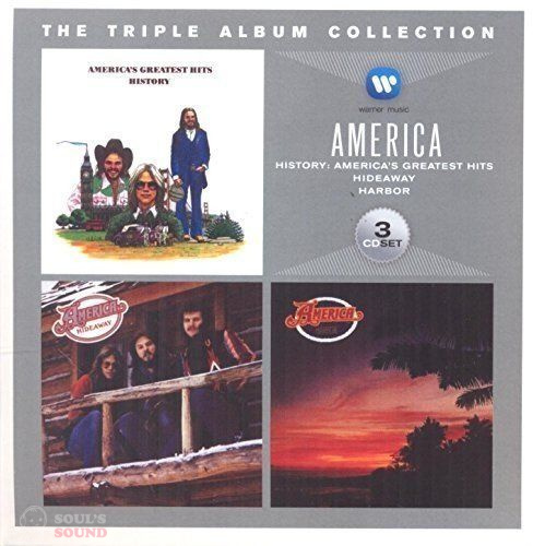 AMERICA - THE TRIPLE ALBUM COLLECTION: HISTORY: AMERICA'S GREATEST HITS / HIDEAWAY / HARBOR 3CD