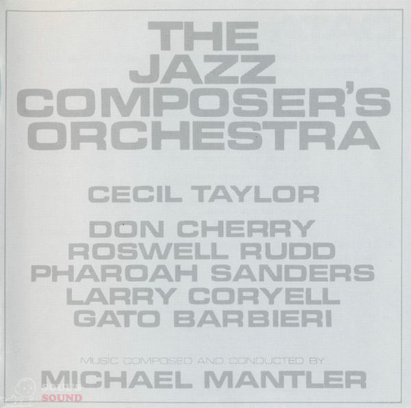 Michael Mantler The Jazz Composer's Orchestra CD