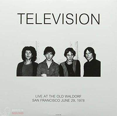 TELEVISION - Live At Old Waldorf In San Francisco June 29. 1978 Ksan LP 