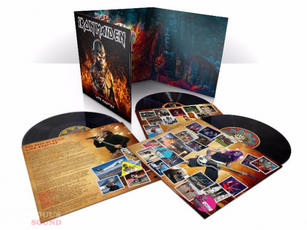 Iron Maiden THE BOOK OF SOULS LIVE 3 LP