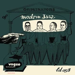 Originators of Modern Jazz LP Dark Green & Black Marbled Vogue Jazz Club