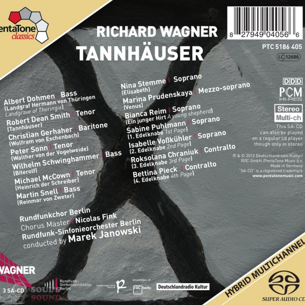 Richard Wagner: Tannhäuser 3 SACD