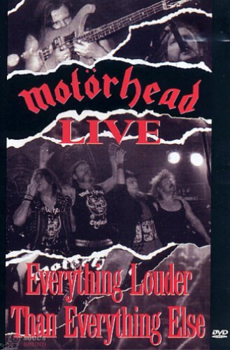 MOTORHEAD - LIVE: EVERYTHING LOUDER THAN EVERYTHING ELSE DVD