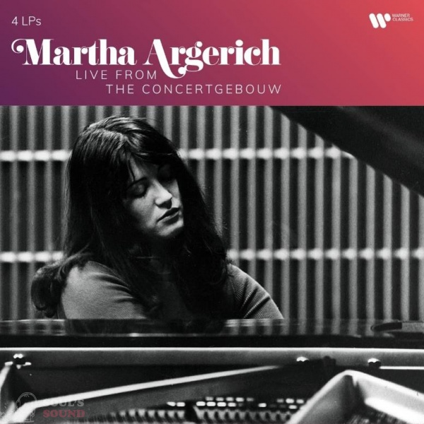 MARTHA ARGERICH LIVE FROM THE CONCERTGEBOUW 4 LP