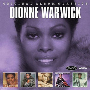 DIONNE WARWICK - ORIGINAL ALBUM CLASSICS (DIONNE / NO NIGHT SO LONG / FRIENDS IN LOVE / HEARTBREAKER / HOW MANY TIMES CAN WE SAY GOODBYE) 5CD