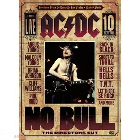 AC/DC No Bull The Directors Cut DVD