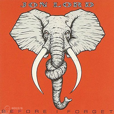 JON LORD - BEFORE I FORGET CD