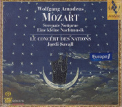 Wolfgang Amadeus Mozart - Le Concert Des Nations, Jordi Savall ‎– Serenate Notturne - Eine Kleine Nachtmusik SACD