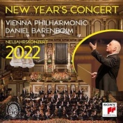 DANIEL BARENBOIM & WIENER PHILHARMONIKER NEW YEAR'S CONCERT 2022 2 CD