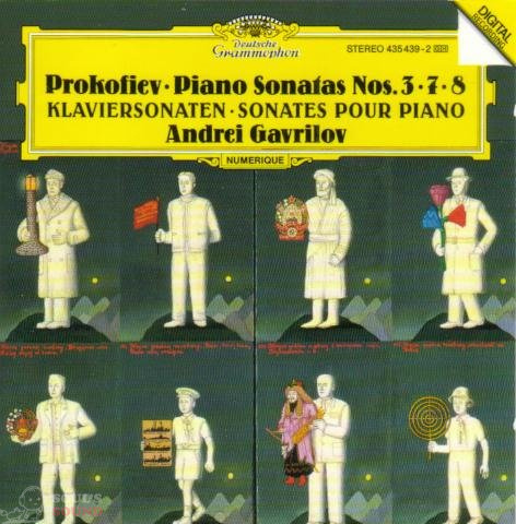 Andrei Gavrilov Prokofiev: Piano Sonatas Nos. 3, 7 & 8 CD