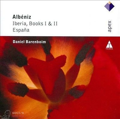 ALBENIZ - DANIEL BARENBOIM IBERIA BOOKS 1, 2 & ESPANA CD
