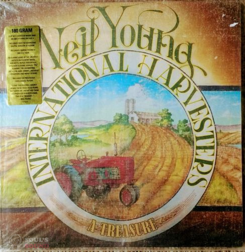 NEIL YOUNG/INTERNATIONAL HARVESTERS - A TREASURE 2LP