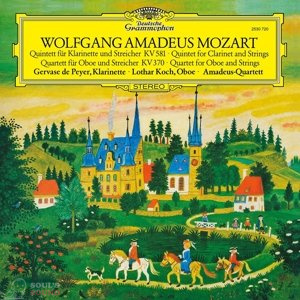 Amadeus Quartet Mozart, W.A.: Clarinet Quintet In K, K.581; Oboe Quartet In F, K.370 LP