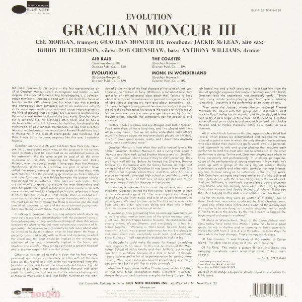 Grachan Moncur Evolution LP