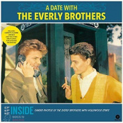 THE EVERLY BROTHERS - A DATE WITH THE EVERLY BROTHERS + 4 BONUS TRACKS LP