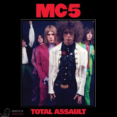 MC5 Total Assault: 50th Anniversary Collection 3 LP Limited Box Set / Red White & Blue