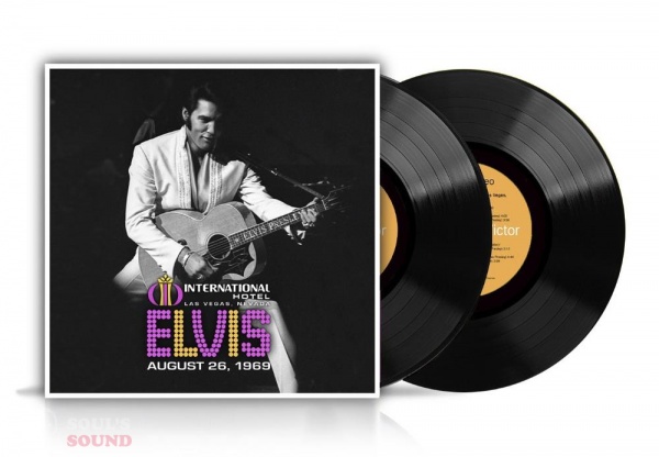Elvis Presley Live at the International Hotel, Las Vegas, NV August 26, 1969 2 LP